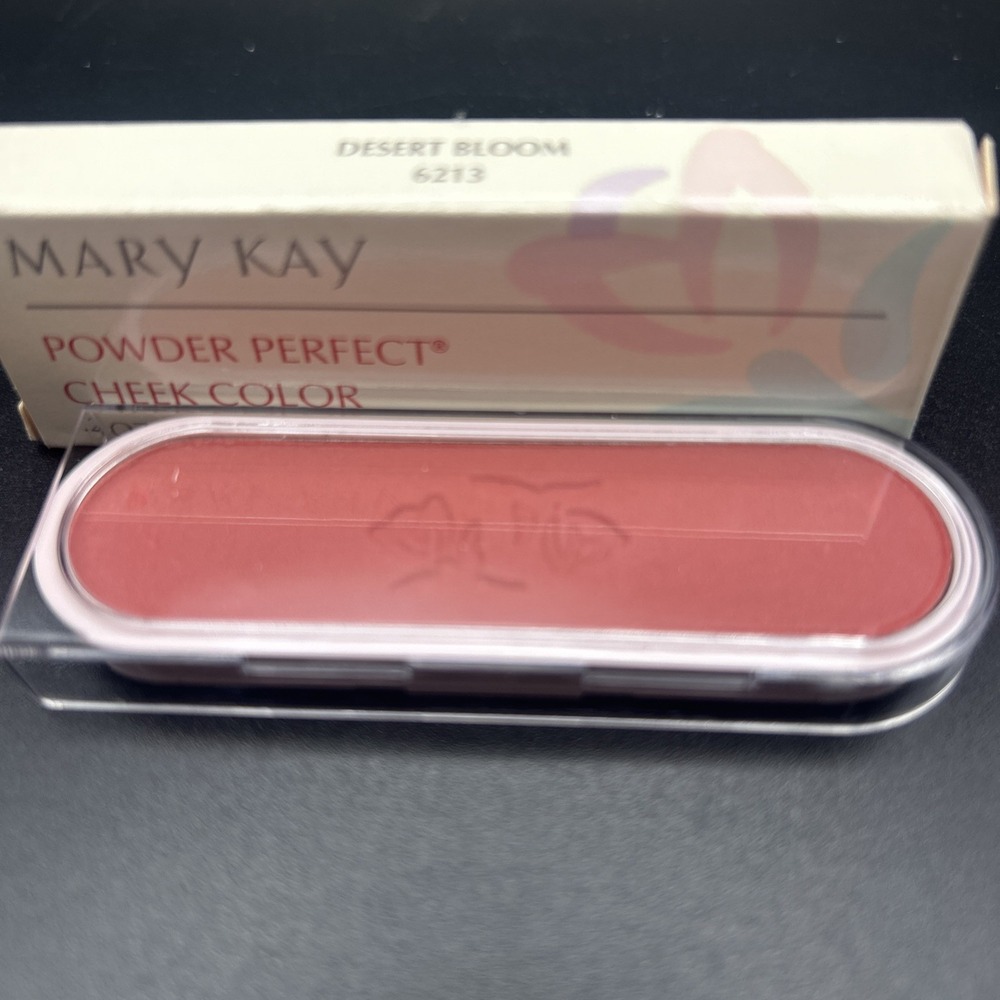 Mary Kay Powder Perfect Cheek Color #6213 Desert Bloom Full Size .2 oz NOS